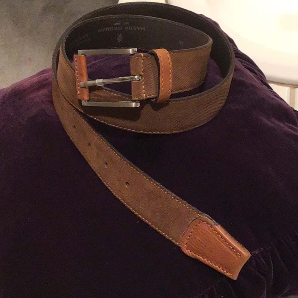 Martin Dingman 36/W suede texture used great conditions belt